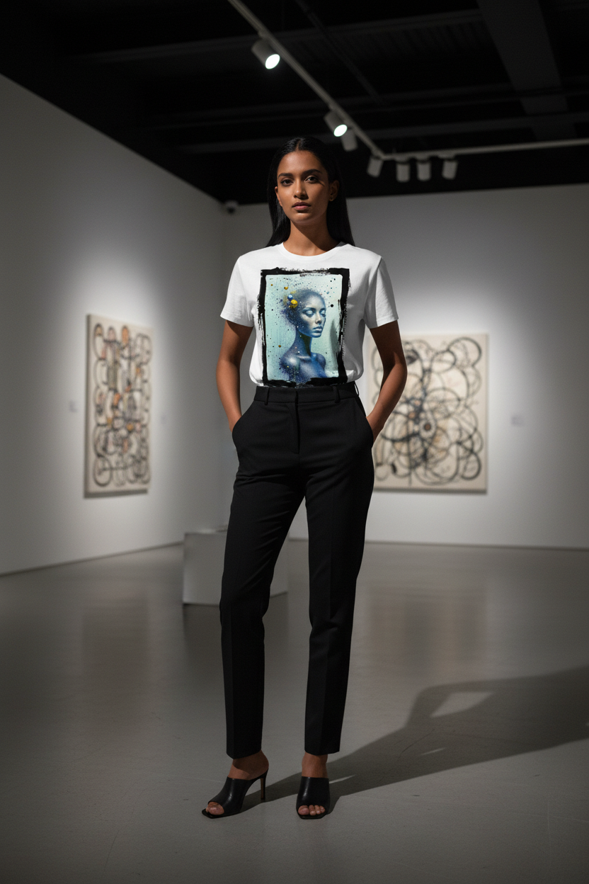 Poussière d'Étoiles — Mockup Galerie d'Art