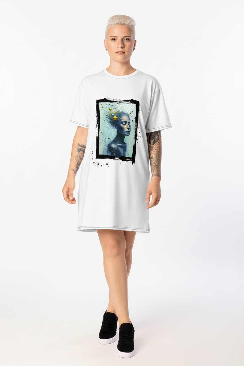 Poussière d'Étoiles — Robe T-shirt Studio Éditorial