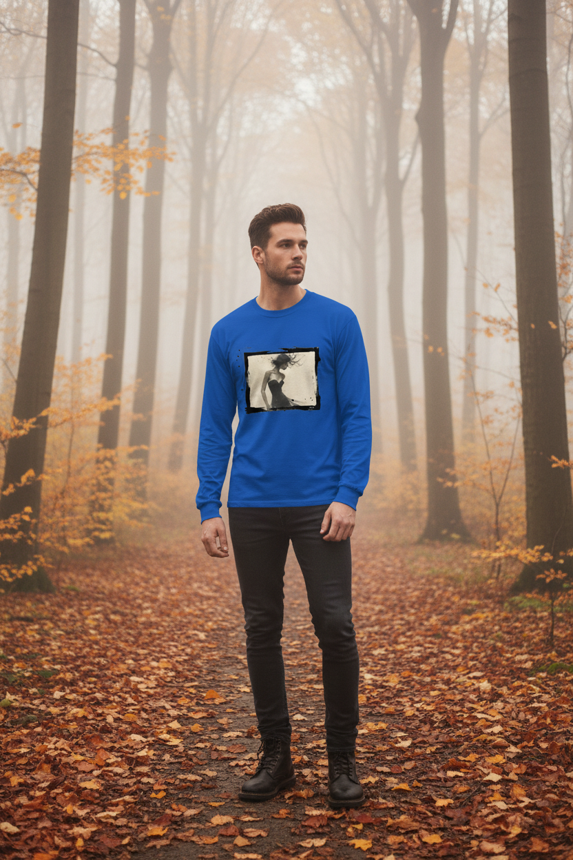 Mockup Bleu Royal Forêt